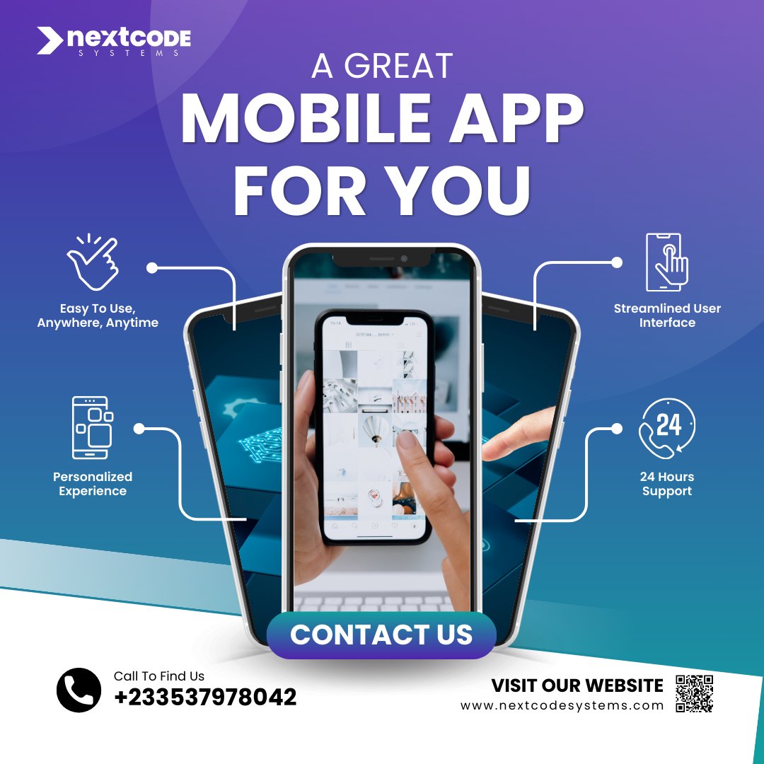 nextcodesystems's tweet photo. Are you prepared to transform your app concepts into tangible products? 📱💡 Embark on an exploration of the realm of mobile app development with us! From conceptualization to deployment, we'll assist you in bringing your app vision to fruition. 🚀 #MobileAppDevelopment https://t.co/bNeGAXHMoU