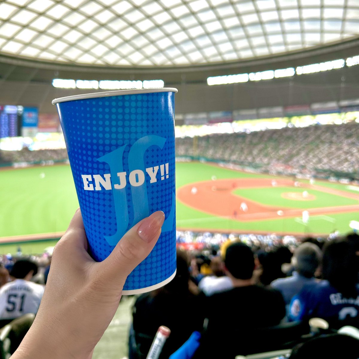 sato___mori's tweet photo. 開幕後初ベルド🩵💙
今シーズンいっぱいいけますように！
今年は2軍戦デビューもしたい🩵🩵 https://t.co/69dL9HIQGS