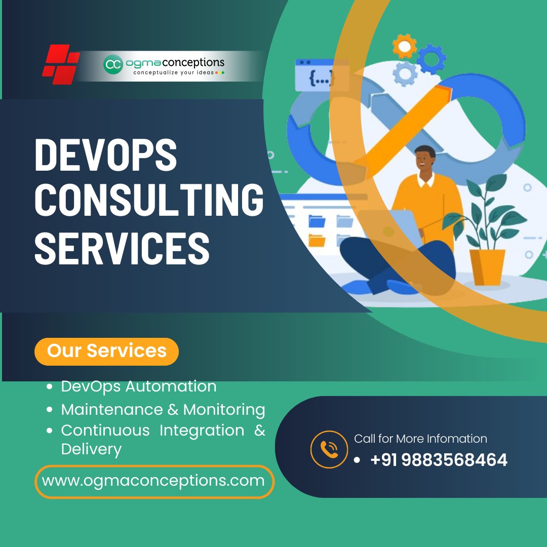 OgmaConceptions's tweet image. We will provide expert DevOps solutions by consulting and implementing the services for a better automated service.
Know more -ogmaconceptions.com/devops-solution
Contact us: contacts@ogmaconceptions.com
 +91 9883568464
#ogmaconceptions #DevOpsSolutions #DevOpsConsultingServices