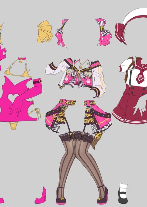 WIP
色分けだけでもう疲れた 