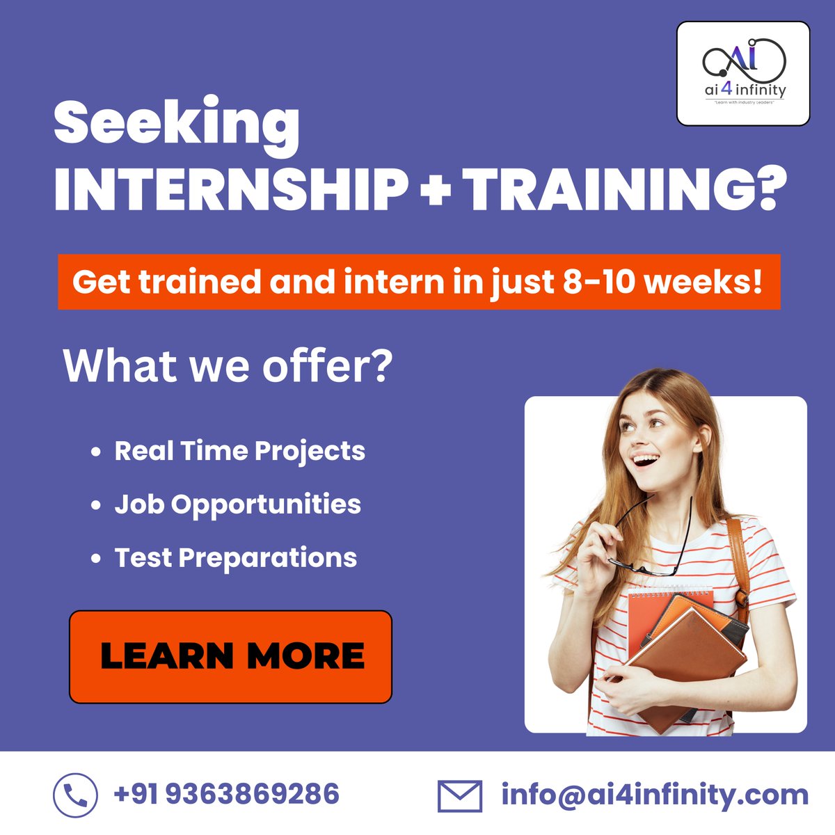 🌟 Ready to level up? Explore internship & training opportunities! Gain skills, grow, succeed. Applynow! 
#internship #internshipprogram #training #realtimeprojects #placements #mockinterview #DataScienceTraining #DataScienceCareer #PlacementOpportunities #DataSciencePlacement