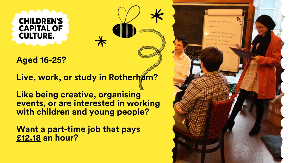 We’re looking for two talented & enthusiastic young people to join our team as a Family Learning Trainee, and a Collections and Exhibition Trainee. Email ccoc@rotherham.gov.uk for a job pack, and bit.ly/CCOCtrainees2 to apply! Deadline: Sun 28 Apr @ccoc_roth2025