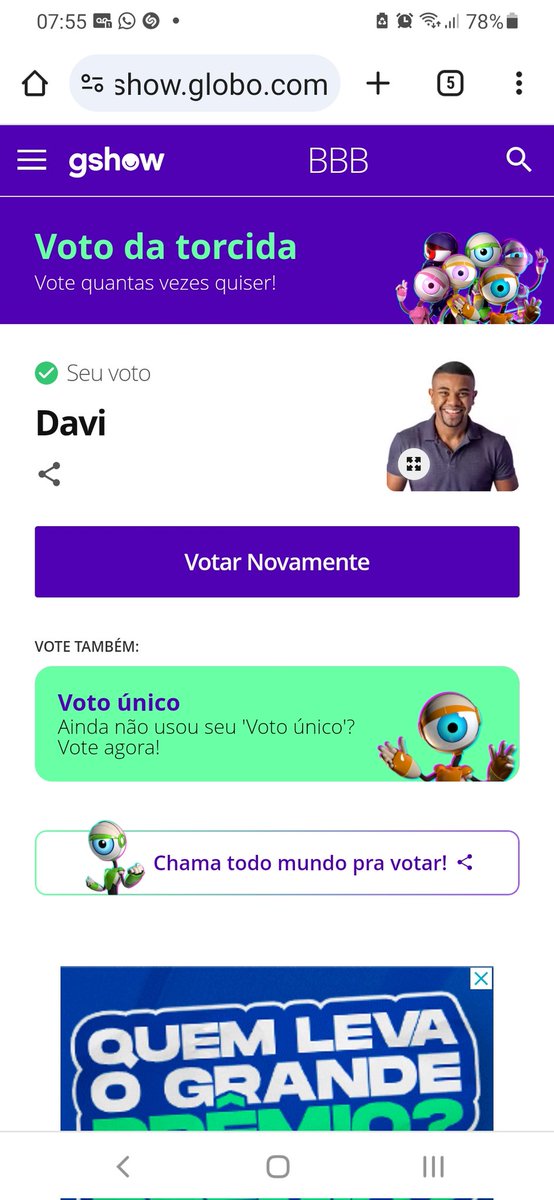 renatha_lopes's tweet photo. #DaviCampeao #RedeBBB https://t.co/WHptplFDQF