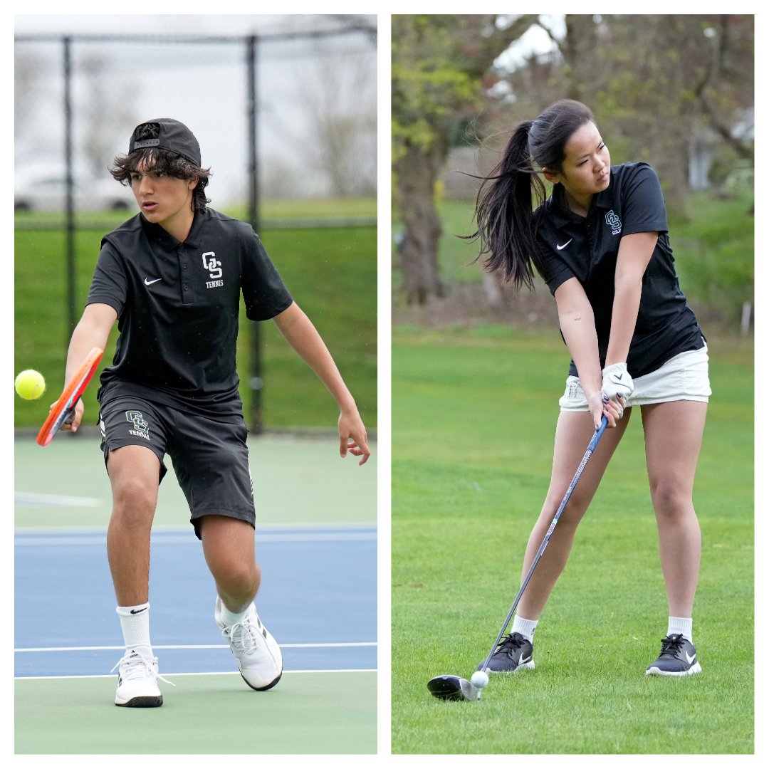 gs_athletics's tweet photo. Luke Raghu '26 and Tracy Nguyen '24 will be in action at 4 pm on Monday when the GS Golf team tees off vs. Jack M. Barrack Hebrew Academy and the GS Tennis team battles Friends' Central School at FCS.
#LetsGoGS #SayYesToGS #GoCougars
@FSL_Athletics @HSGameOn @PhSportsDigest https://t.co/VZaBgojTs1