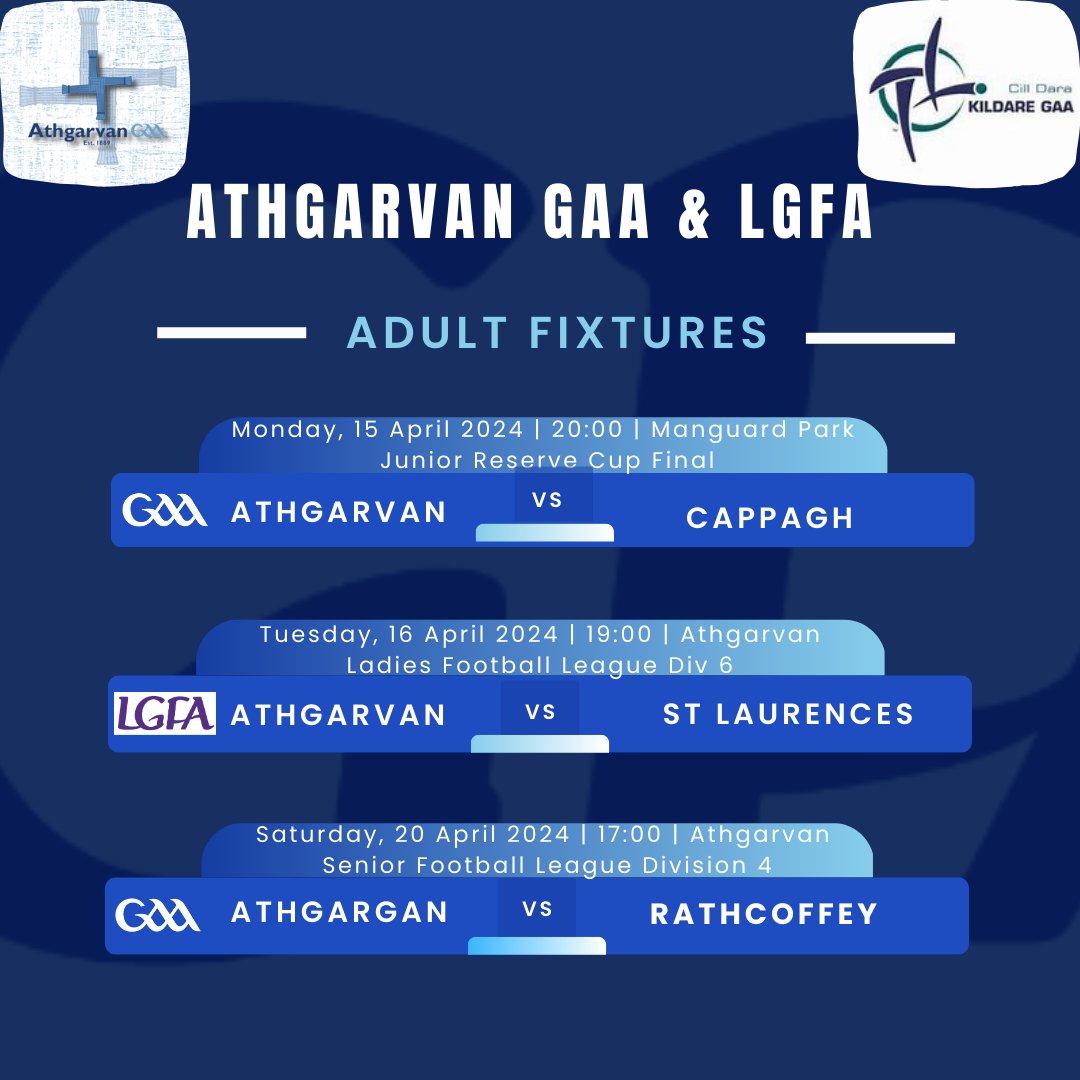 Athgarvan GAA & LGFA Club (@athgarvan_gaa) on Twitter photo 