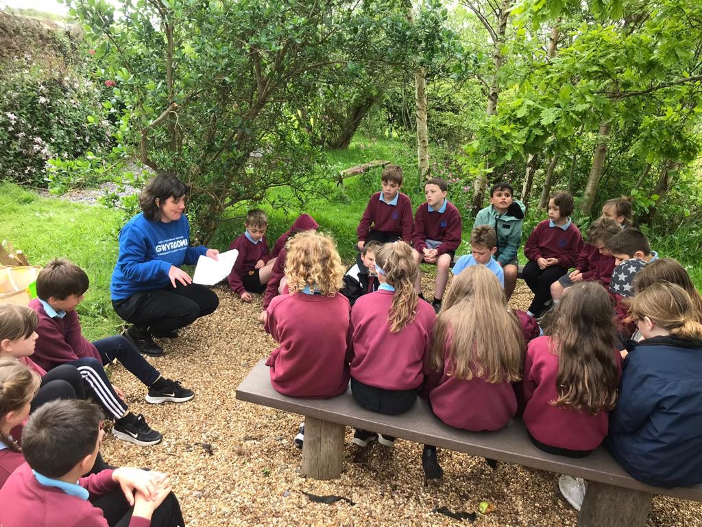 'It was great for the children to learn about the things that are happening in their community to tackle #climatechange.' GwyrddNi's education offer has started up again. Read more on our latest blog: gwyrddni.cymru/en/education-o…