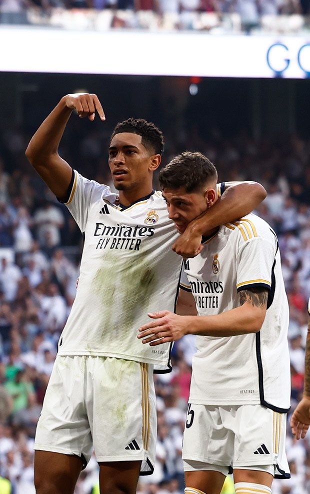 0180Mortada's tweet photo. We trust you to do it at Al-Ithad Stadium. We have not won throughout our history there. Maybe it is time to 
do it. Come on guys
@BellinghamJude @vinijr @RodrygoGoes @fedeevalverde 
#Real_madrid #Spain #LaLiga #Terraza_unapared https://t.co/xfwYDIVPBF