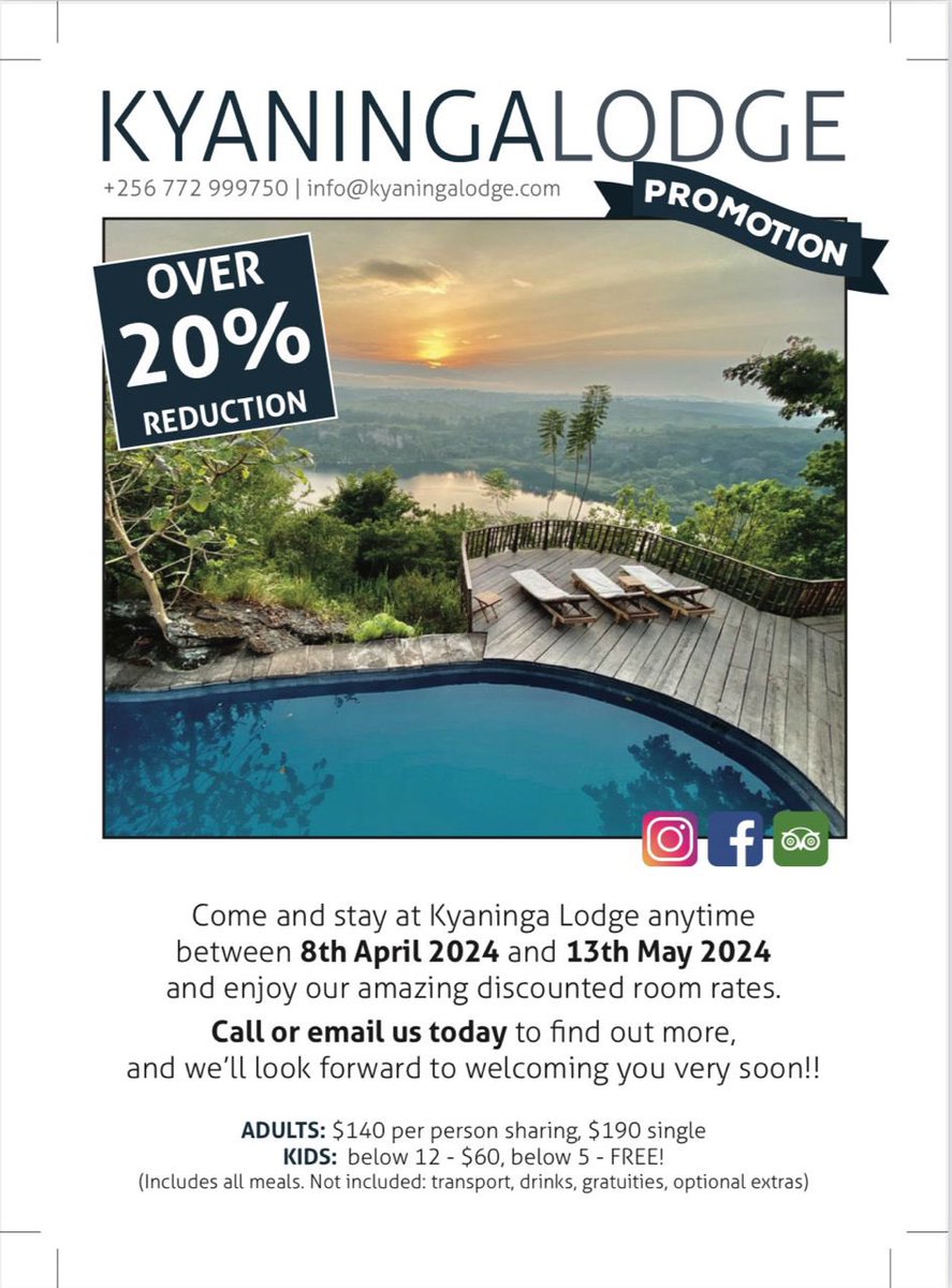 Don’t miss out on this special offer‼️ 

#DreamDestination #LuxuryEscape #BookNow