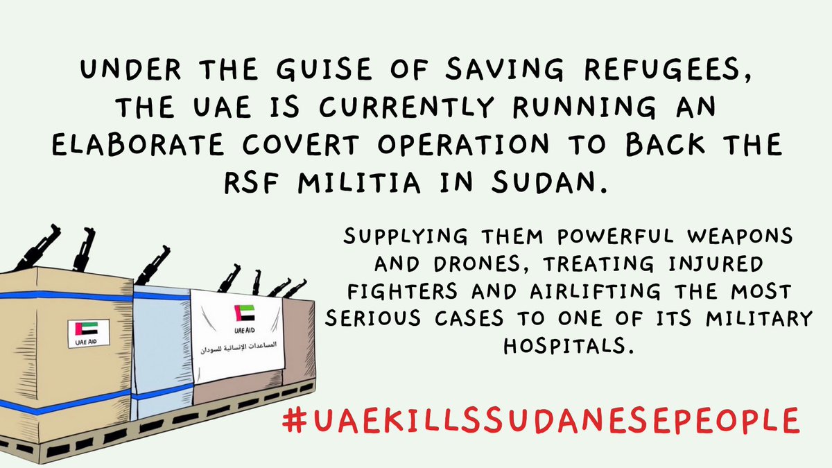 #UAEKillsSudanesePeople
