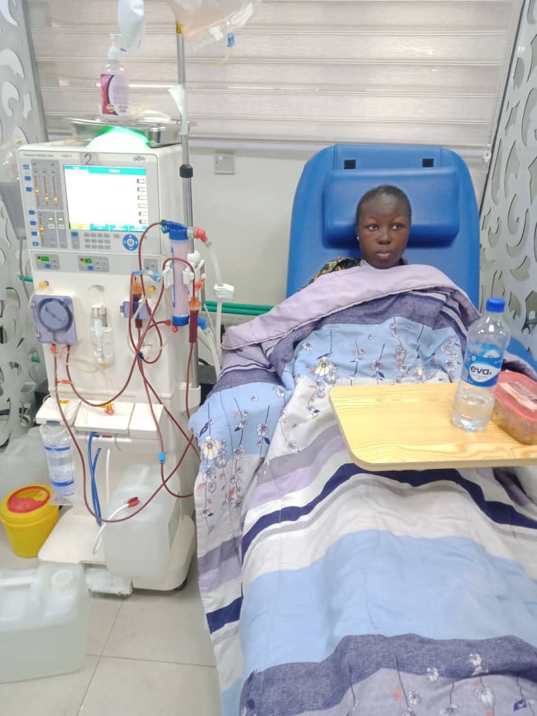Safe a soul Zainab Alade urgently needs your help to stay alive. She was diagnosed with end stage kidney disease since Nov 2022 and we're able to raise 10m as at then, in preparation for her surgery which cost a total of 17.5m as at 2023 but the whole 10m has been spent on her