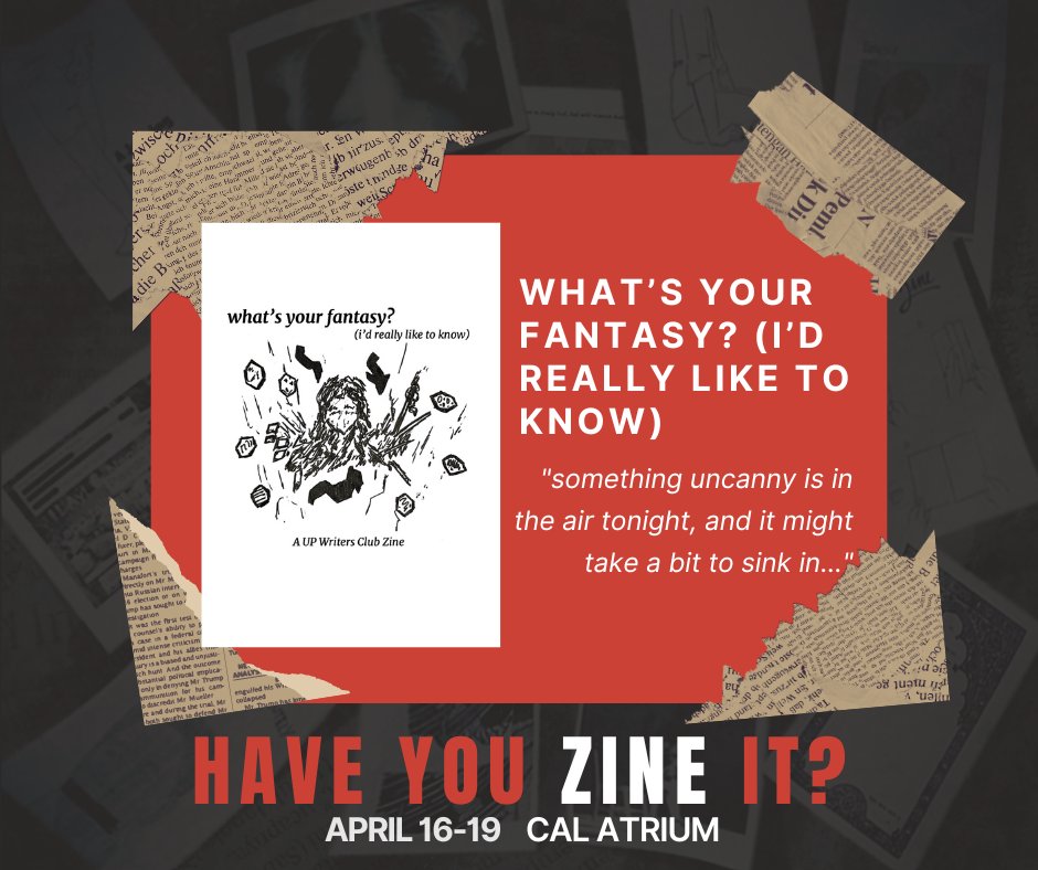 UPWritersClub's tweet image. From religion and ruin, to yearning and fantasizing, be the first to explore these new worlds starting TOMORROW at the CAL Atrium:

#WriteBack
#LITUP2024
#ThisVerseIsOurs