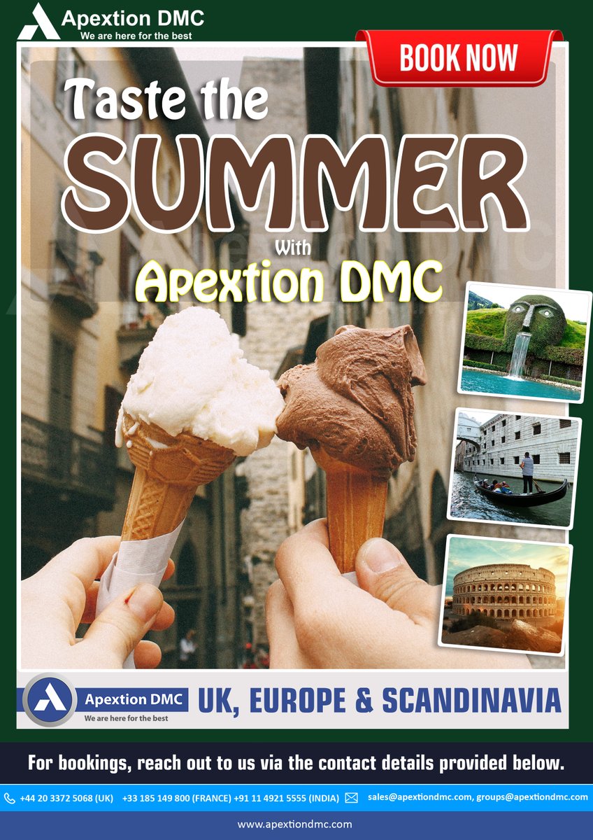 Taste the Summer with Apextion DMC ...
#summertime #apextiondmc #europetravel #explorers, #finland #sweden #iceland #norway #enjoy #tastetheworld #exploretheworld #travelblogger #visa #Holidays #BookNow #valueadz #fjordcruise