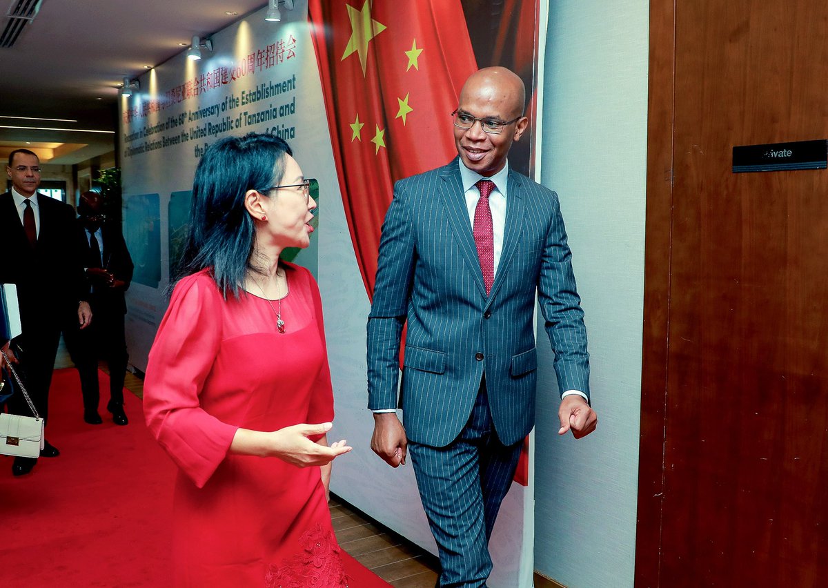 Earlier today, I officiated a successful commemoration of 60th Anniversary of Diplomatic Relations Between Tanzania and China. Our two countries have traveled a distance together, and our friendship has stood the test of time. We are all-weather friends.