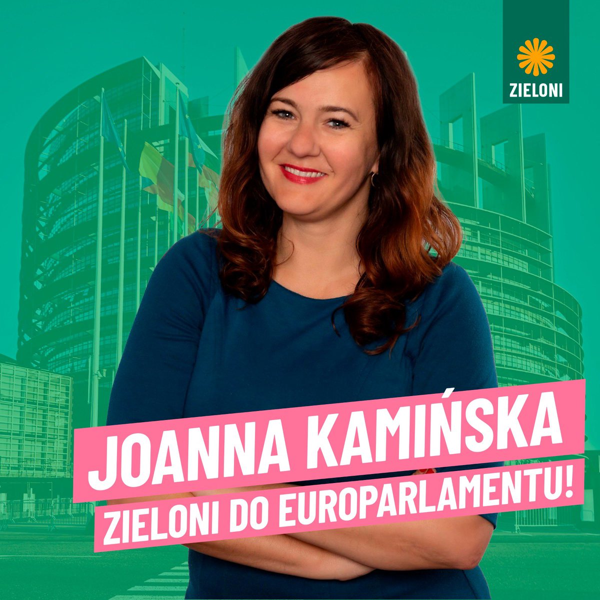 Zieloni's tweet photo. Dr Joanna Kamińska @KaminskaJ kandydatką Zielonych w wyborach do Parlamentu Europejskiego 🇪🇺 Kim jest? To ekspertka ds. bezpieczeństwa i polityki wschodniej, która od niemal 15 lat pracuje w strukturach europejskich, posiada bardzo bogate doświadczenie w pracy na rzecz integracji Europy; w latach 2019-2022 była doradczynią przewodniczącego Parlamentu Europejskiego Davida Marii Sassoliego w sprawach zagranicznych i polityce obrony. Obecnie pracuje w zespole mediacyjnym Parlamentu Europejskiego, który wspiera Radę Najwyższą Ukrainy 🇺🇦 w reformowaniu procesów i procedur parlamentarnych. 

- Polscy #Zieloni chcą, by w europarlamencie reprezentowała ich ekspertka ds. bezpieczeństwa i polityki wschodniej. Wydarzenia ostatnich dwóch lat jasno wskazują, że tylko zjednoczona, silna Unia Europejska 🇪🇺 pracująca na rzecz włączania kolejnych państw członkowskich, w tym Ukrainy, może zapewnić bezpieczeństwo naszemu państwu całej Europie - powiedziała współprzewodnicząca Zielonych, wiceministra Klimatu i Środowiska Urszula Zielińska @Ula_Zielinska - Zieloni w europarlamencie to gwarancja bezpieczeństwa energetycznego, żywnościowego i militarnego. 

- Dziś zostałam obdarzona zaufaniem Zielonych, którzy w Europie od lat stanowią najbardziej progresywną siłę polityczną - mówiła Kamińska - 15 października Polki i Polacy pokazali, że zatrzymanie fali prawicowego populizmu jest możliwe. Czas powtórzyć ten sukces w całej Europie. Polska, w obliczu agresji Rosji na Ukrainę, staje przed historyczną szansą zostania liderem Europy demokratycznej, proukraińskiej i walczącej o obronę zasad porządku międzynarodowego. Wolna, demokratyczna i europejska Ukraina to polska racja stanu. 

Jako pozostałe swoje priorytety Kamińska wymienia https://t.co/zFMZcVO1sd. sprawiedliwą transformację energetyczną, politykę migracyjną i prawa człowieka ze szczególnym naciskiem na prawa kobiet i osób LGBTQ+ 🌈✊

#europarlament #wybory #wyboryeuropejskie #uniaeuropejska #eu #polityka #kobieta #koalicjaobywatelska