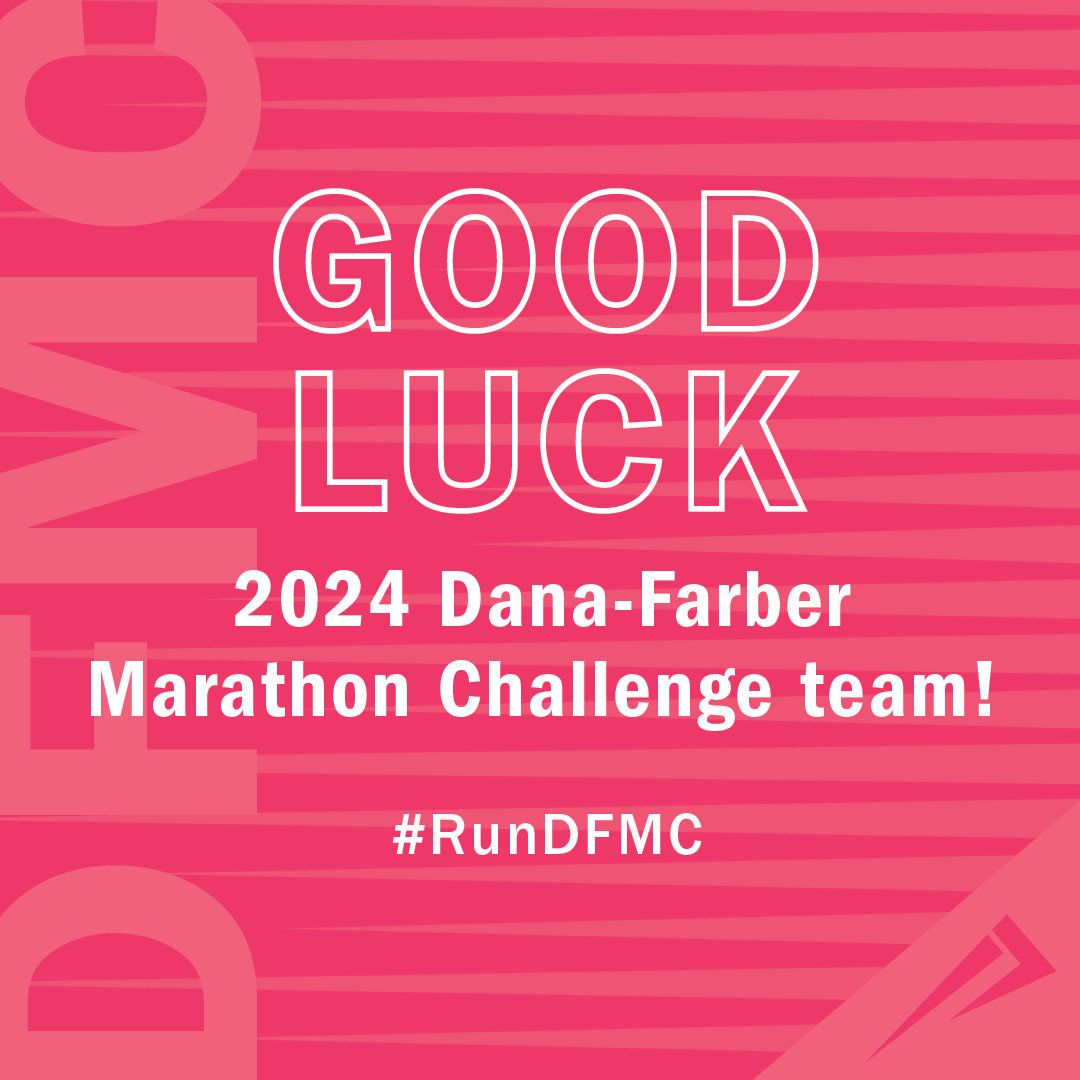 TheJimmyFund's tweet photo. We’re wishing the DFMC Team the best of luck as they take on 26.2 miles for Dana-Farber today in the 128th Boston Marathon®! We’ll be cheering them on every step of the way. #MarathonMonday #Boston128 #RunDFMC 👏 https://t.co/RomztA1VOy