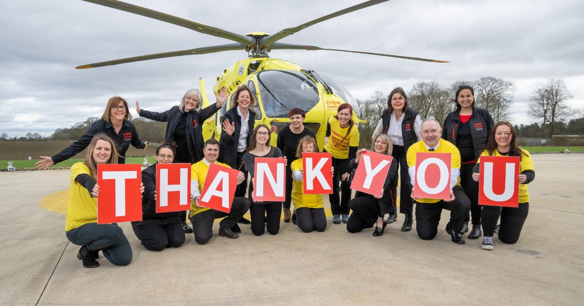 Thank you to everyone who voted for us for the Charitable Excellence Award at this year's @yorkshirechoice Awards 💛 The votes are in and being counted, we will keep you posted! 🤞 #ThankYou #Awards #Support #Yorkshihre #AirAmbulance #AlwaysReadyAlwaysThere