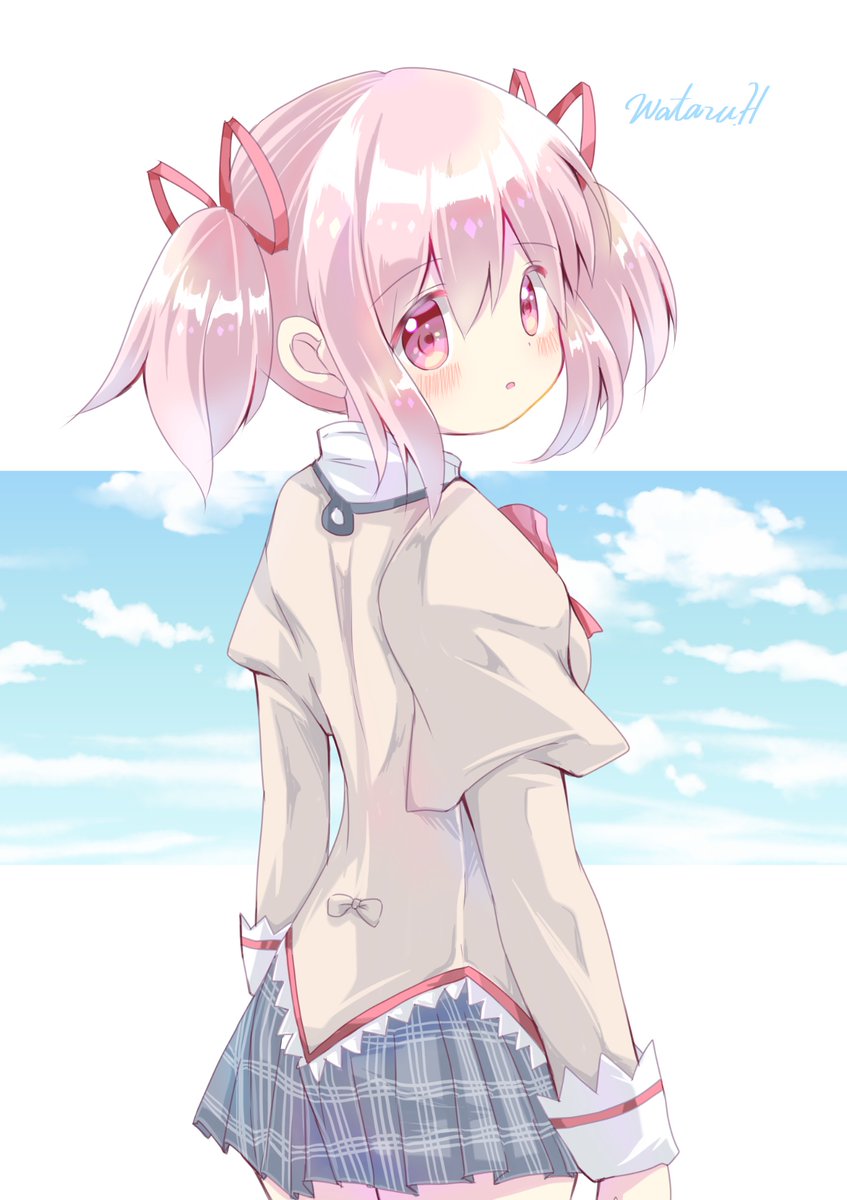 鹿目まどか 「まどか 」|星影ワタルのイラスト
