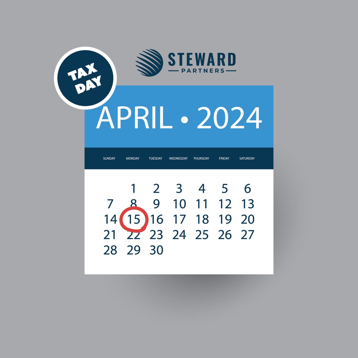 In the #UnitedStates, #TaxDay is the day on which individual #incometaxreturns are due to be submitted to the #federalgovernment. 
Most individual income #taxreturns for the 2023 tax year are due to the IRS on April 15, 2024.