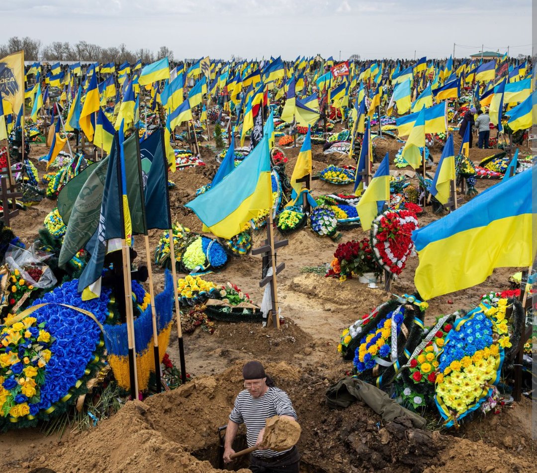 Remember the price of freedom, my friends. 

What are we doing for Ukraine today?