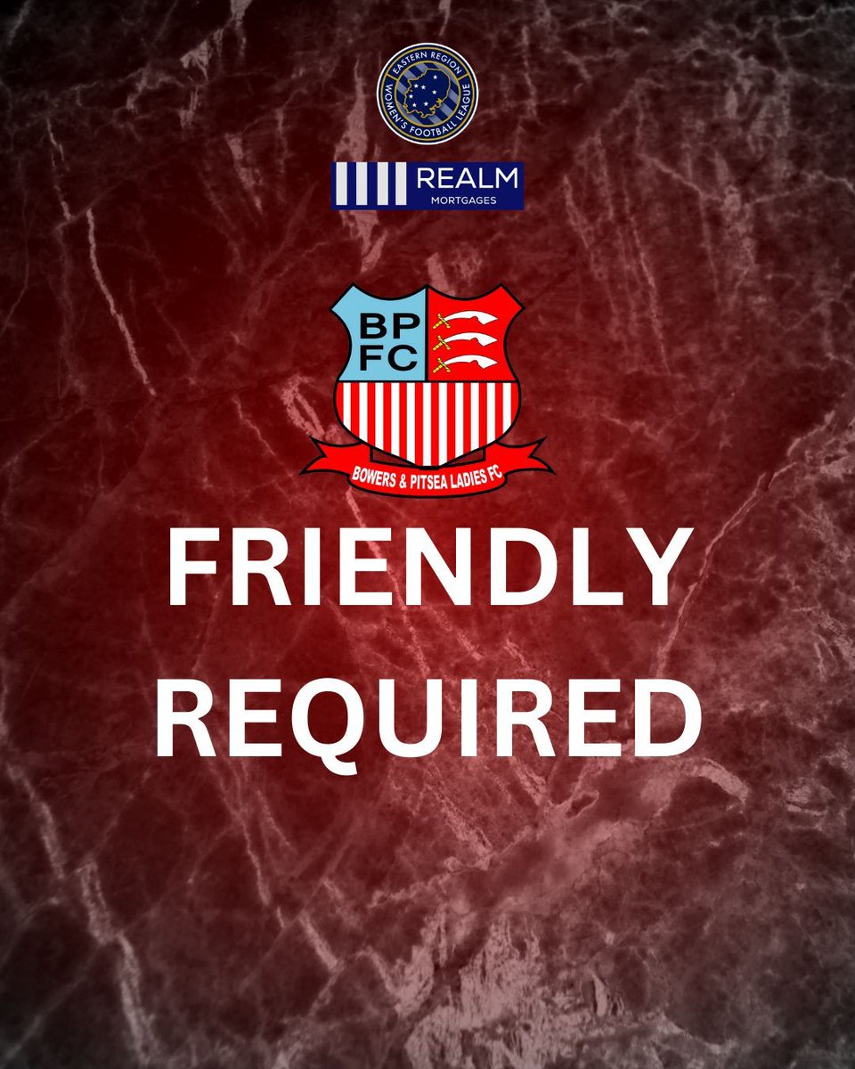 👉🏻 We will be on the lookout for a friendly this weekend. MUST be away as we are unable to host Preferably Tier 4, 5 or 6. @TalkingWoSo @WoSo_Friendlies @ecwfl @ERWFLe @wf_east