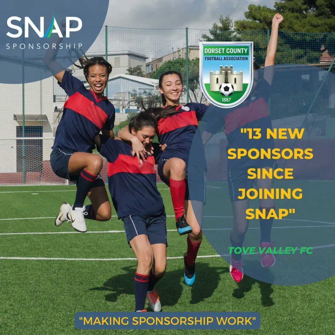 We are partnered with @SNAPsponsorship to make it easier for clubs like YOURS to find, manage & grow sponsors. Get 20% off with the code 'DorsetCFA' Watch the short demo video here 👇 buff.ly/40mjK46