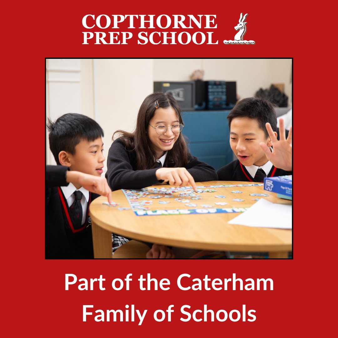 Copthorne Prep School are proudly part of the Caterham Family of Schools.