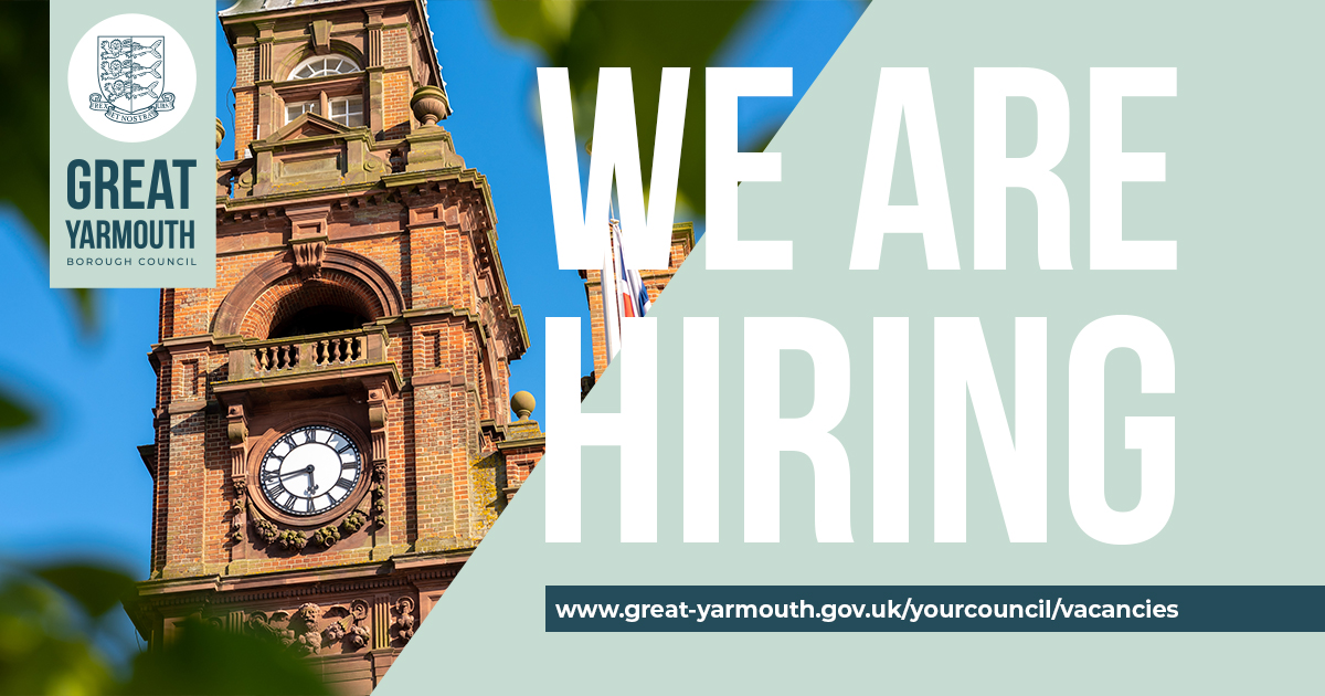 📢Homeless Prevention Caseworker📢 Fixed Term - Dec 2024 37 hours per week £27,334-£29,777 Closing date: 16 April 2024 Interviews: 23 April 2024 For more information and to apply, please visit - great-yarmouth.gov.uk/jobs #recruitment #gybc #greatyarmouth #newopportunity #gyjobs