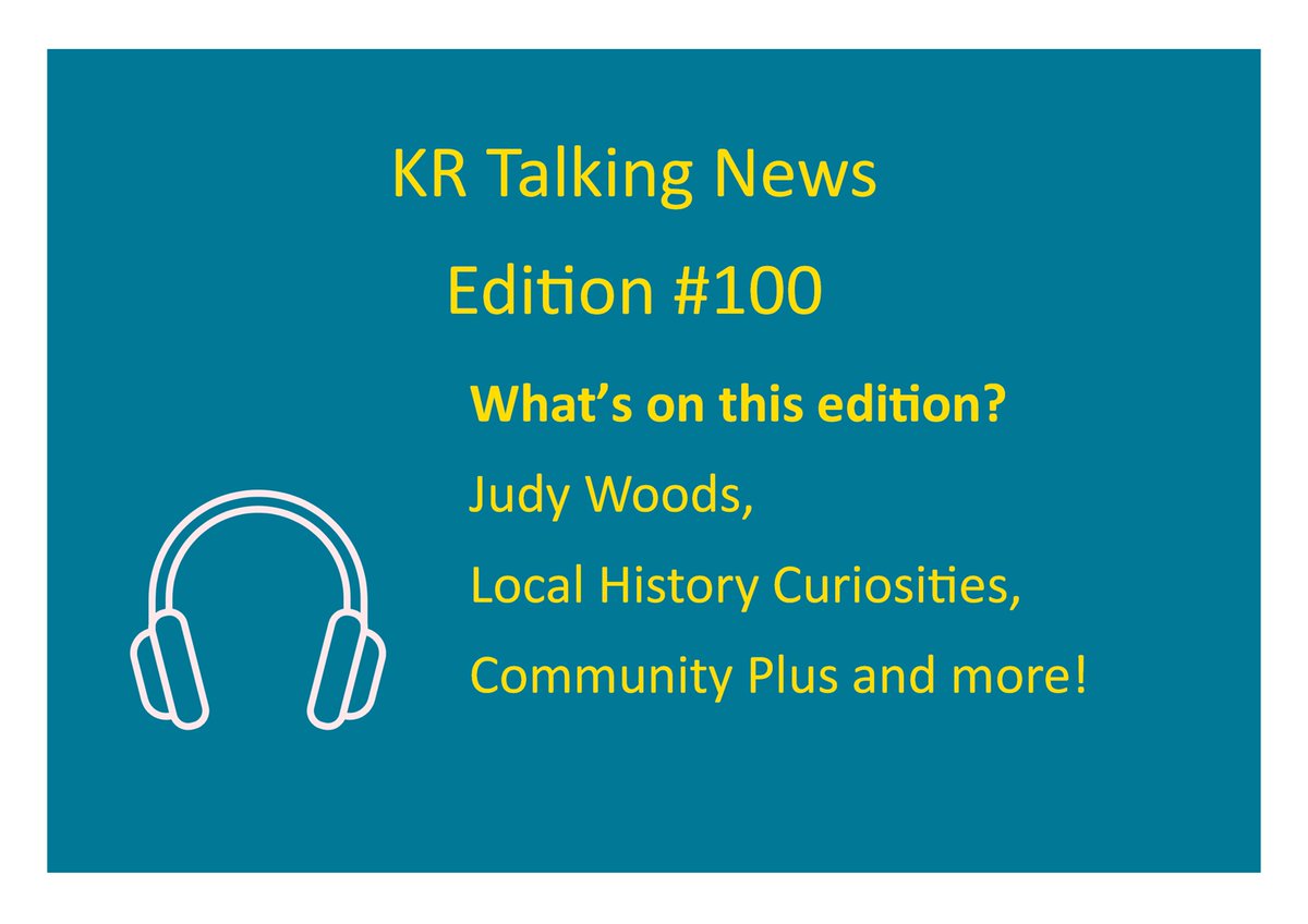 Welcome to KR Talking News Edition 100! #talkingnews #Kirklees Listen here: bwbf.org.uk/player/?tn=kir…