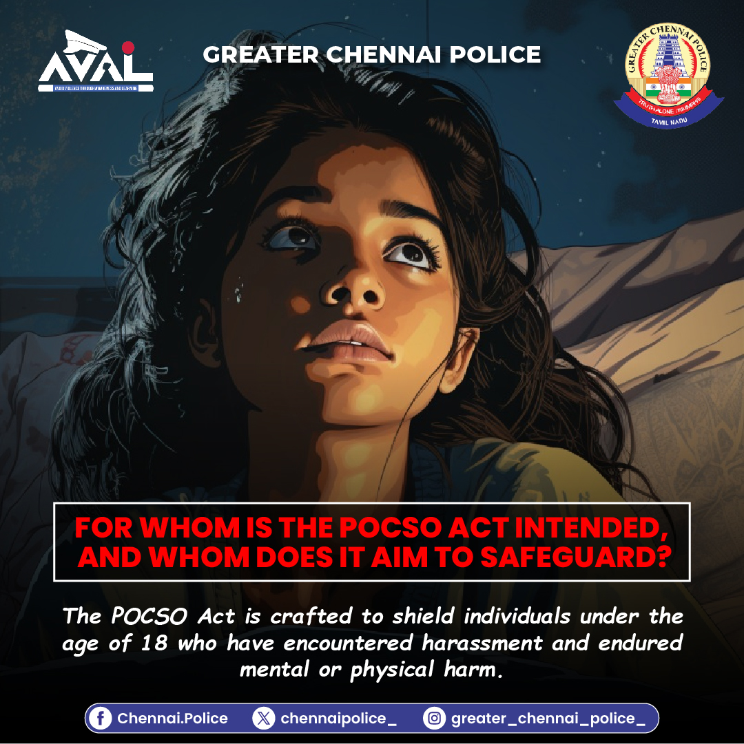 Ensuring safety begins with us! If you witness any suspicious activity, don't hesitate to report it. Join hands with the Greater Chennai Police to build a secure environment for our children. #அவள் #காவல் #aval #avalbygcp #avalsafety #avalawareness #GCPAVAL