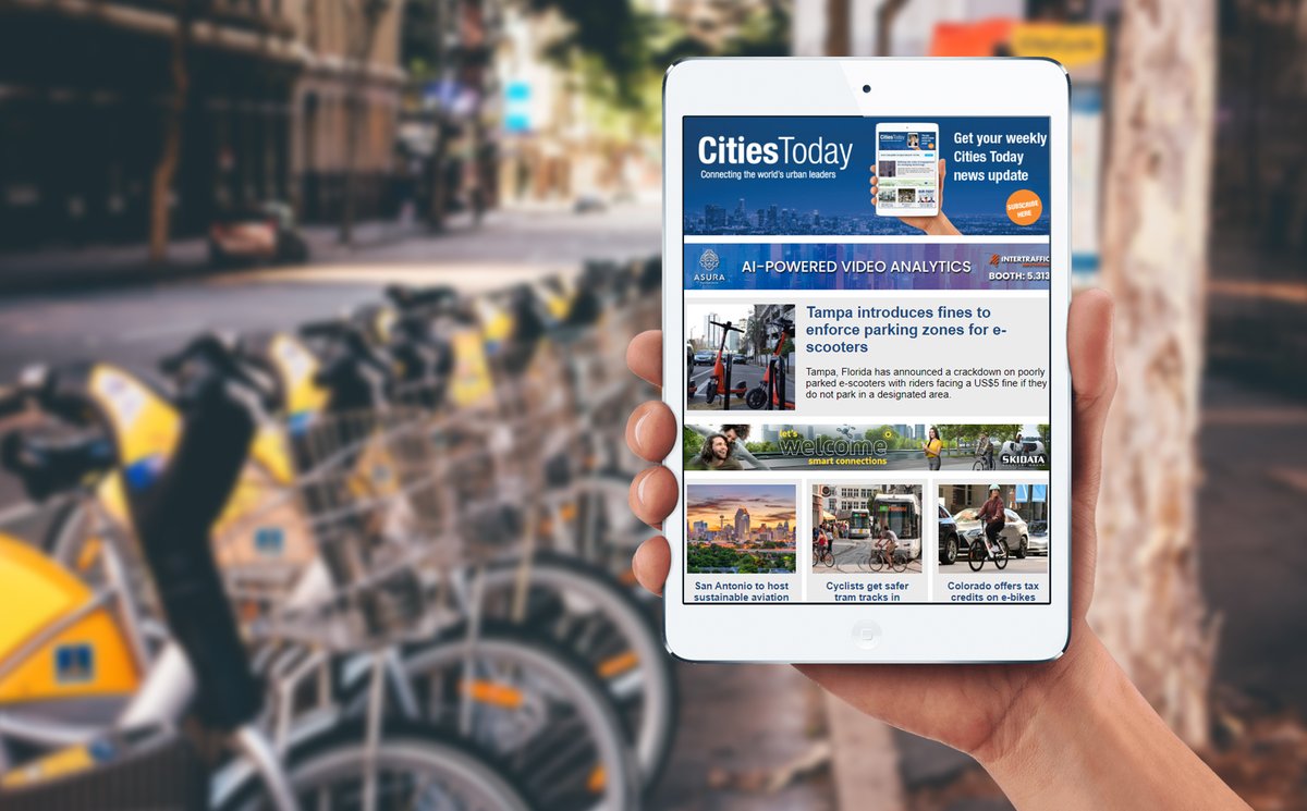 Last week's Cities Today News was packed with #mobility, #smartcity and #localgov stories.

If you missed it you can still read it here: mailchi.mp/cities-today/2…

Subscribe now to automatically receive our #newsletter! 👉 institute.cities-today.com/cities-today-n…