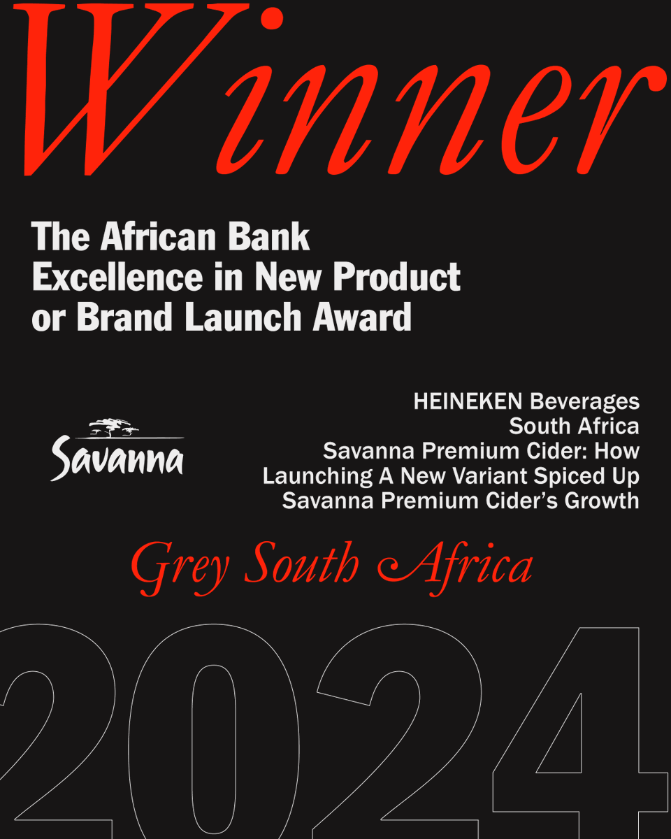 GreyJHB's tweet photo. Congratulations to @SavannaCider, @BurgerKingZA  and @amarula on winning 3 Gold and 1 Silver at the MMA awards! Well done on this achievement, team! https://t.co/25RlJH59CT