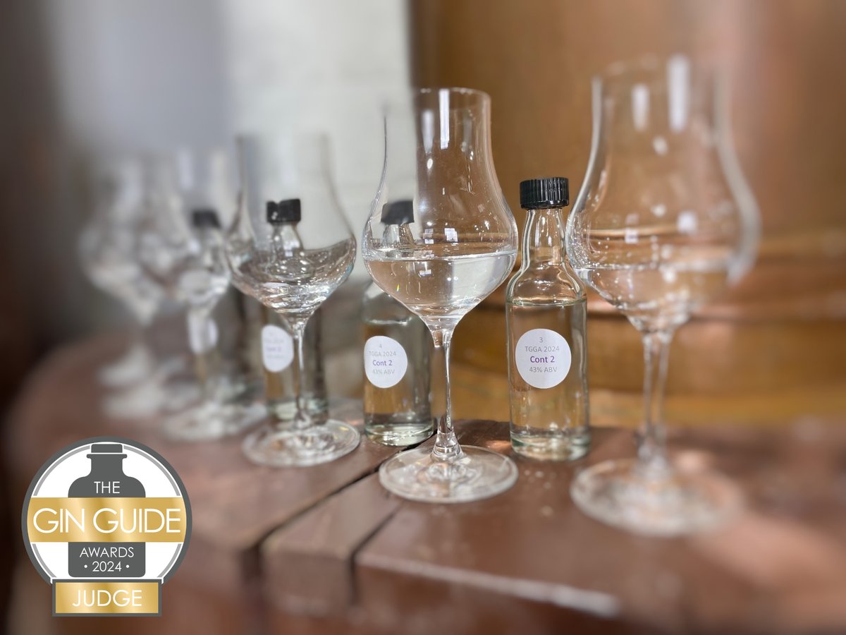 It has been an honour to have been a judge at this years Gin Guide Awards 2024. The breadth of gins from around the world has been impressive with distillers showing their craft to its finest with the quality of the spirits judged. #ginguideawards #gin #craftcompetition #spirits