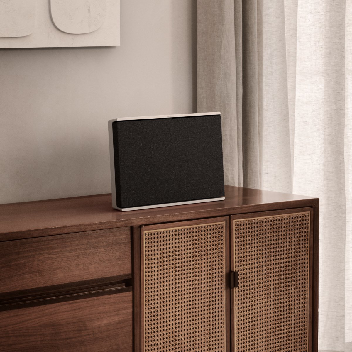 Introducing Beosound Level, a wifi home speaker is our promise of designing future-proof products built to last. You go, Level follows. 

#BangOlufsen #WifiSpeaker #Portable