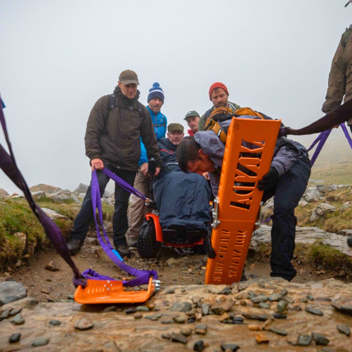 Just 2 months until #TeamFlatt climb 7 mountains for MND 💜 But behind every summit, there's a dedicated team of #Trailfinders who are making the impossible possible by planning safe routes for the team all in hopes that together, we can shape the future for MND 🏔️