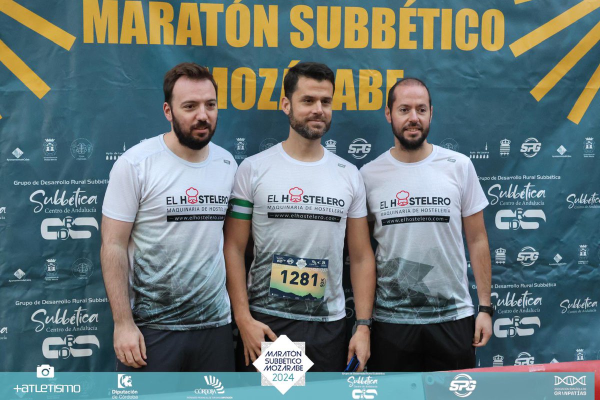 Nuestro equipo de corredores en la Maratón Subbético Mozárabe. 

#viaverde #subbetica #doñamencia #cabra #lucena #encinareales