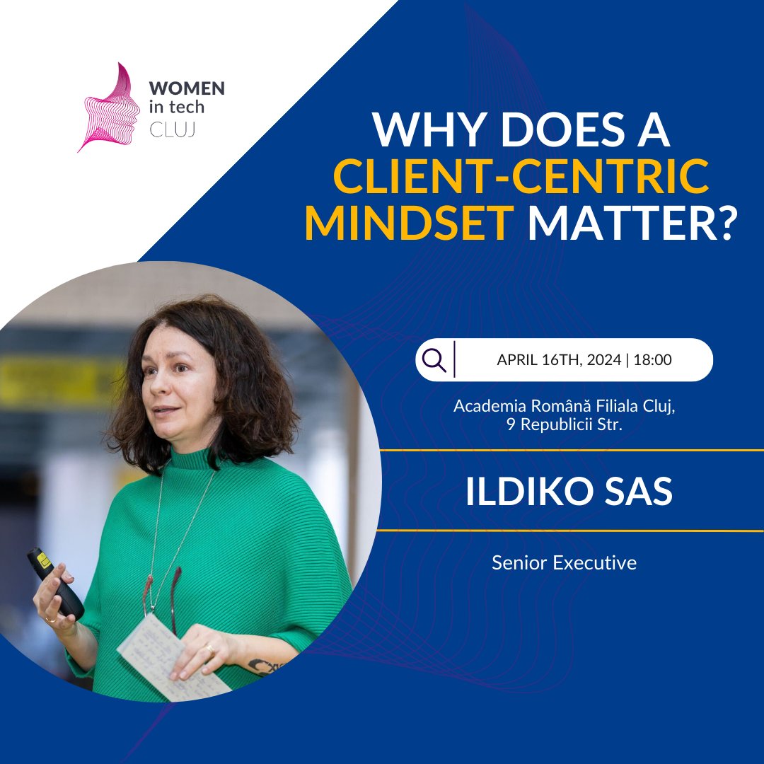 Time to meet our speaker! 🎤 Ildi is a Senior Executive with 27 years of international experience in working with technology companies. She is a firm believer in the Growth Mindset, Lifelong Learning, and a LEGO® SERIOUS PLAY® Certified Facilitator.