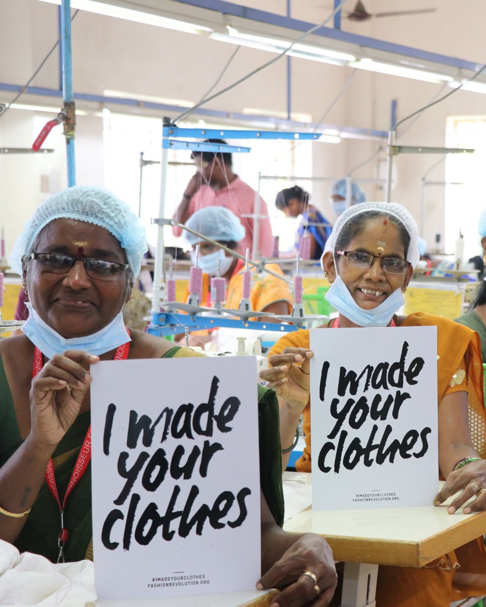 It's #FashionRevolutionWeek - campaigning for a safe, fair, transparent and accountable fashion industry 💪 We work with India’s leading sustainable and ethical manufacturers. We know that the growers, spinners and makers who produce our underwear are paid and treated fairly 💗