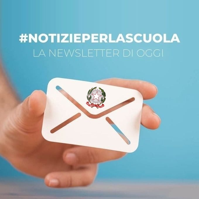 #NotiziePerLaScuola Disponibile il nuovo numero della #newsletter del Ministero dell’Istruzione e del Merito. Per conoscere notizie e approfondimenti di questa settimana dal mondo della #scuola ▶️ miur.gov.it/web/guest/-/ne… Rimanete sempre aggiornati ▶️ miur.gov.it/web/guest/iscr…