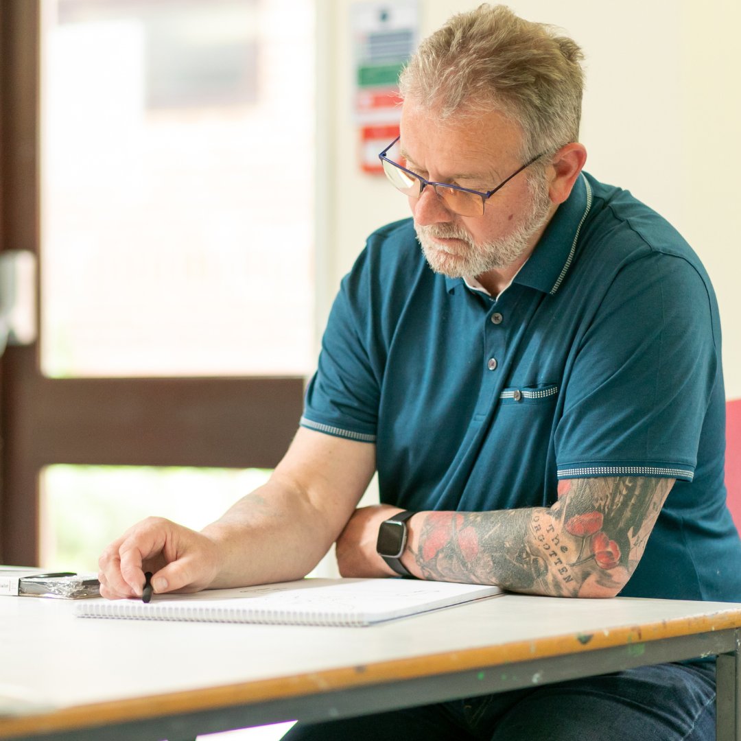 #WorldArtDay celebrates art’s key role in nurturing connections and sharing knowledge worldwide. Art can help us express emotions that are too difficult to articulate and put into words. At Combat Stress, art therapy forms a key part of our treatment for veterans with complex