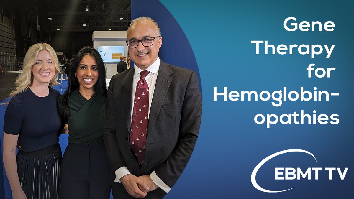 New this year at #EBMT24 - the Hemoglobinopathies Working Party was created in recognition that patients now have several therapeutic options to choose from. Watch as Representatives from the HWP sit down with EBMT TV to discuss further! @TheEBMT youtu.be/UCFpVAq9ijE