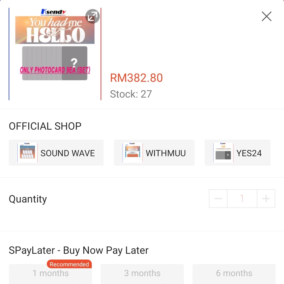 Zerobaseone You had me Hello POB only. (Rm382.8)
(Sw/wm/yes24)
#pasarzb1 #zb1 #zerobaseone #pasarzb1