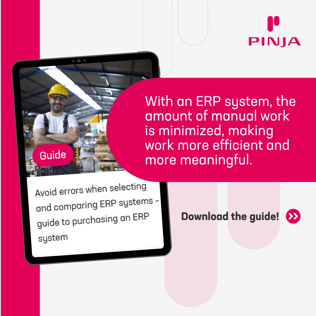 It may be challenging to consider the basis for choosing the right #ERP system. Our experts have compiled their tips for choosing an ERP system into a guide.
In the guide, we answer e.g. where to start when you're selecting an #ERPsystem: hubs.li/Q02sRypG0