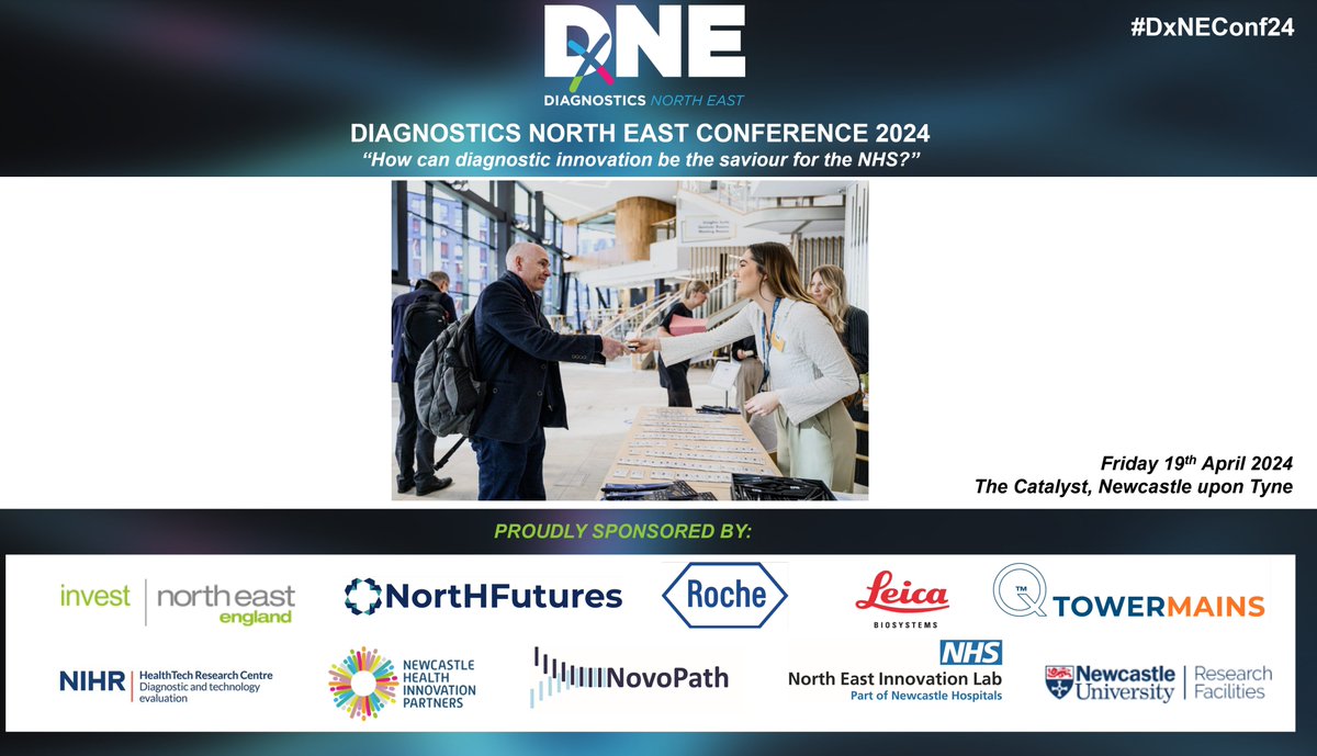 Diagnostics North East (@diagnosticsne) on Twitter photo 🎉The time has finally come! We are so excited to host our SOLD OUT <a href="/DiagnosticsNE/">Diagnostics North East</a> conference this Friday at <a href="/TheCatalystUK/">The Catalyst</a>. We have a fantastic line up of speakers, including @MPUoL, Sir James Mackey & Prof John Simpson, and exciting breakout sessions. See you there! 🎉 🎉The time has finally come! We are so excited to host our SOLD OUT <a href="/DiagnosticsNE/">Diagnostics North East</a> conference this Friday at <a href="/TheCatalystUK/">The Catalyst</a>. We have a fantastic line up of speakers, including @MPUoL, Sir James Mackey & Prof John Simpson, and exciting breakout sessions. See you there! 🎉