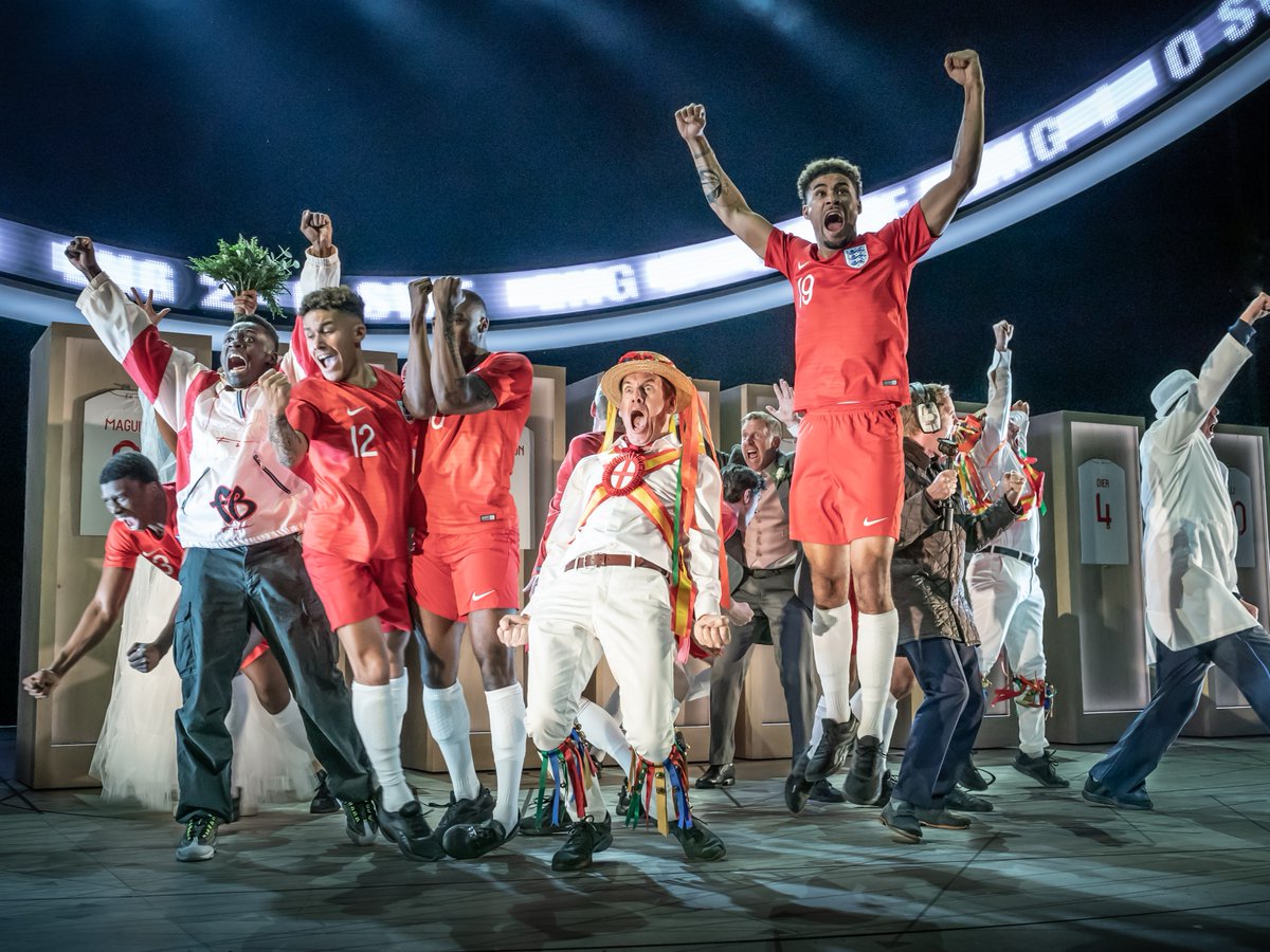 NationalTheatre's tweet image. Congratulations to our @OlivierAwards winners 👏

@mrJamesGraham's #DearEngland - The Londoner Award for Best New Play

@Markgatiss, @MotiveandTheCue - Best Actor

@Will2Close, #DearEngland - Best Actor in a Supporting Role

📸 @brennerphotos, Mark Douet
