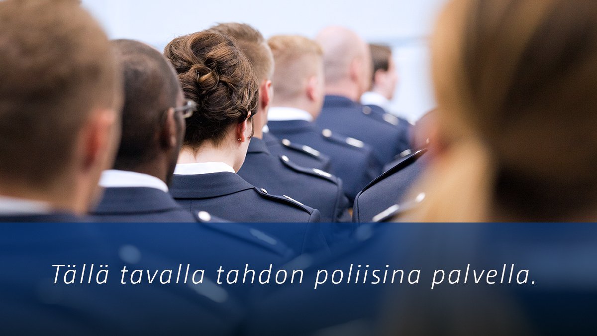 Poliisin eettisen valan antaa tänään noin 180 suomen- ja ruotsinkielisestä poliisikoulutuksesta valmistunutta. Poikkeuksellisesti juhlimme tällä kertaa @tamperetalo'lla 👮‍♂️👮‍♀️ Tiedote: polamk.fi/-/poliisi-amk-… #poliisikoulutus #poliisi @SuomenPoliisi