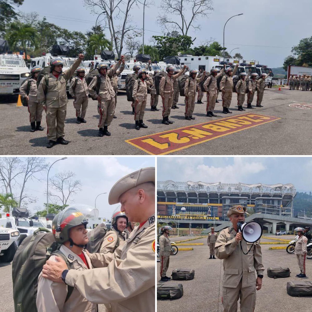 RT || GJ <a href="/dhernandezlarez/">GJ. Domingo Hernández Lárez</a> Fuerza invencible de la patria ! 
Rondón no ha peleado !

#FANB 
#IntegrarEsVencer