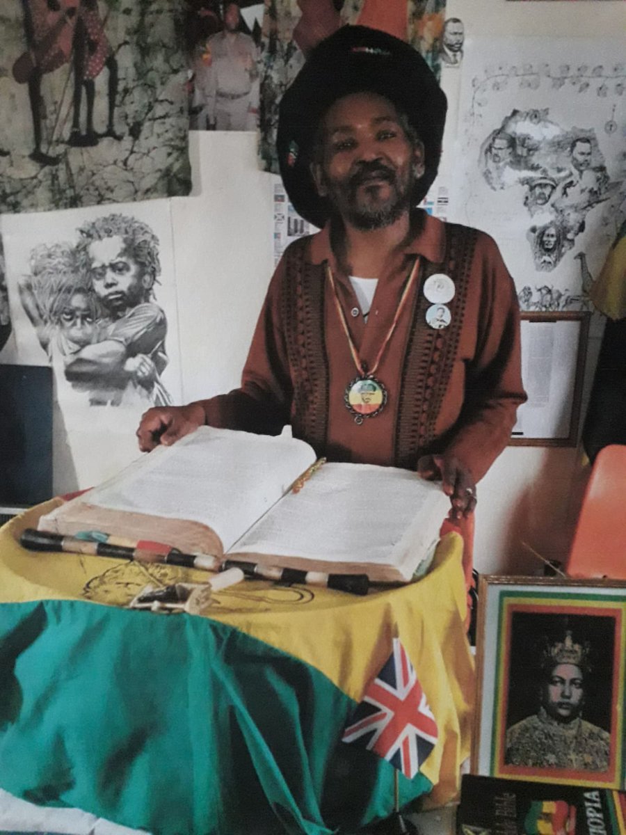 @ujimaradio honours Ras Bandele Selassie, a beacon of RasTafari livity. Born in Jamaica, his life in the UK was marked by spiritual leadership and community service. His legacy lives in his family and works. Join the community in celebrating his life on April 22nd. #RasB