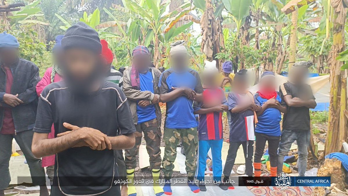 New Islamic State photos from the #DRC again show ISCAP/ADF emir Musa Baluku (left) and what looks to be (though unconfirmed) one of its most prominent commanders, Ahmad Mahmood Hassan, who is better known as Abuwakas.