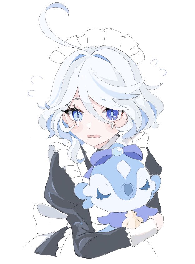 フリーナ(原神) 「絵茶で描いたふりーなちゃん 」|おかなのイラスト