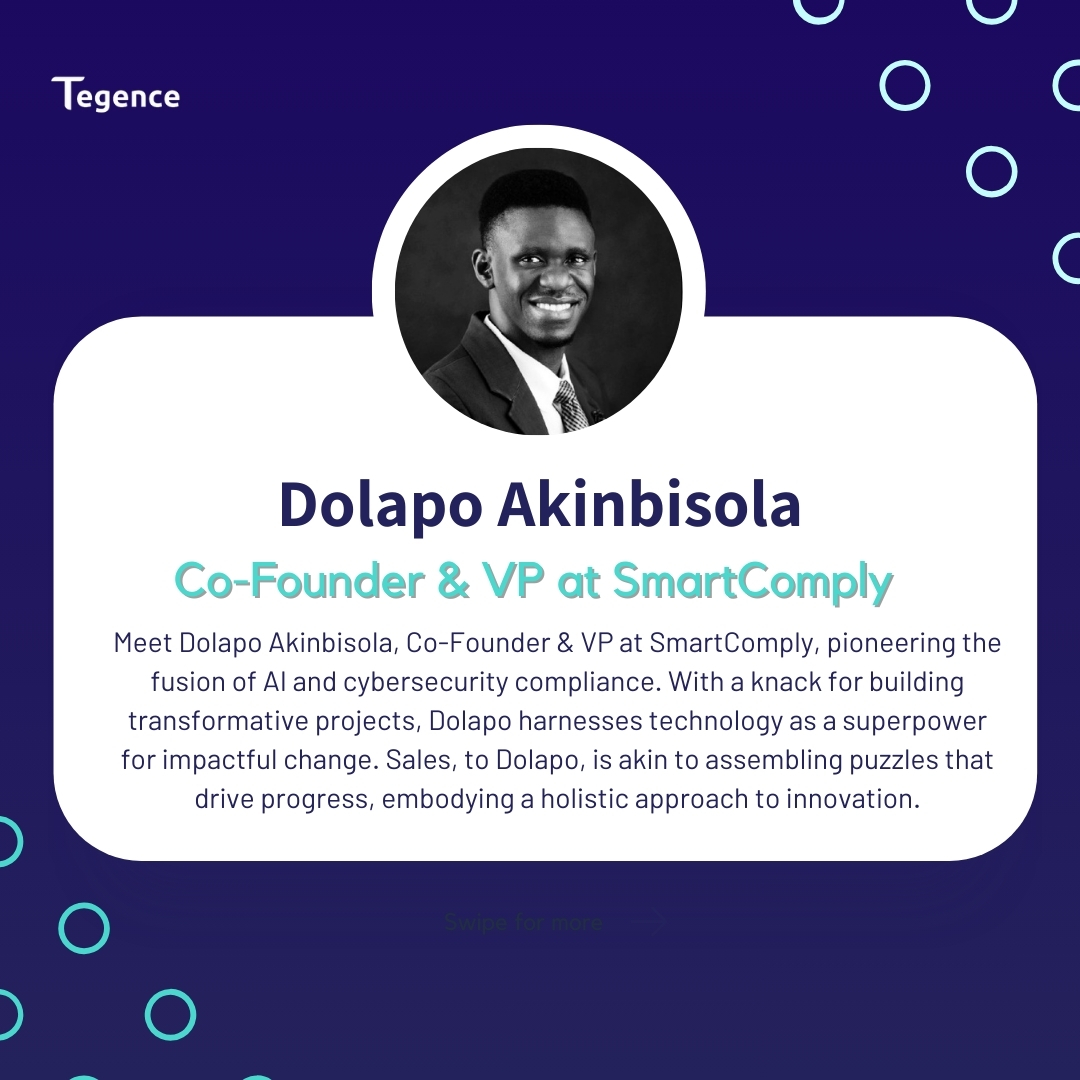 Get to know your speakers as you mark your calendars for April 19th, 2024. Together with @SmartComply we will explore the complex relationship with AI  .Stay tuned for more updates!#Tegence  #TheFrenemyAI #TwitterSpace